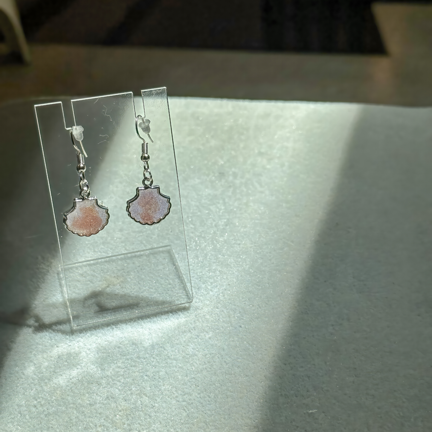 Small Shell Dangle Earrings