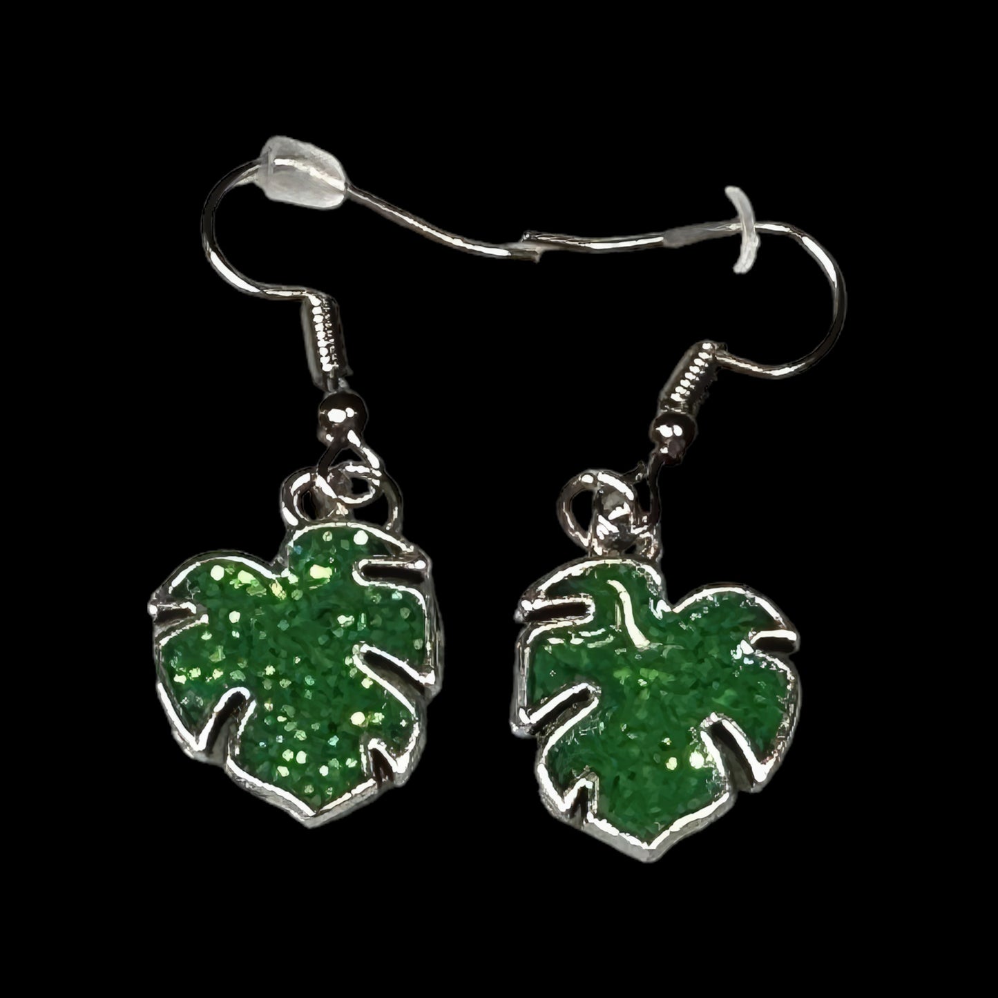 Color Changing Leaf Dangle Earrings